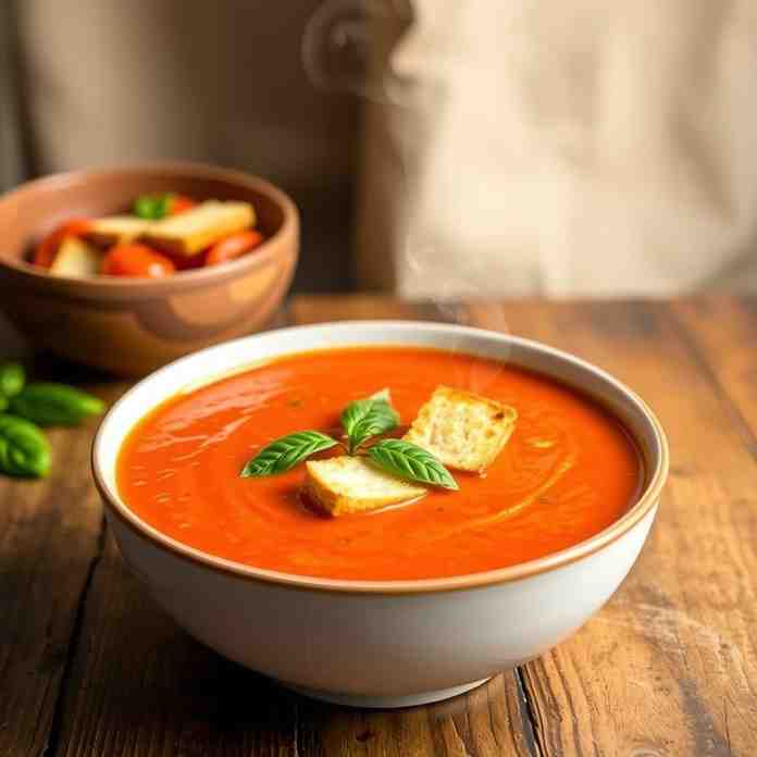 Easy Gluten Free Dairy Free Tomato Soup Recipe